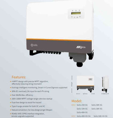 Solis S5 3ph quad